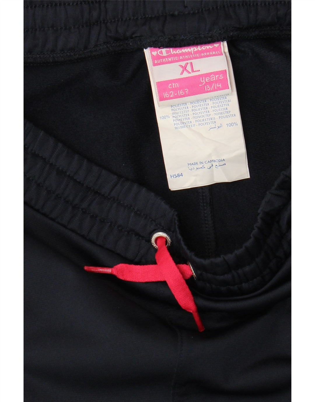 CHAMPION Piger træningsdragt Bukser Joggers 13-14 år XL Marineblå