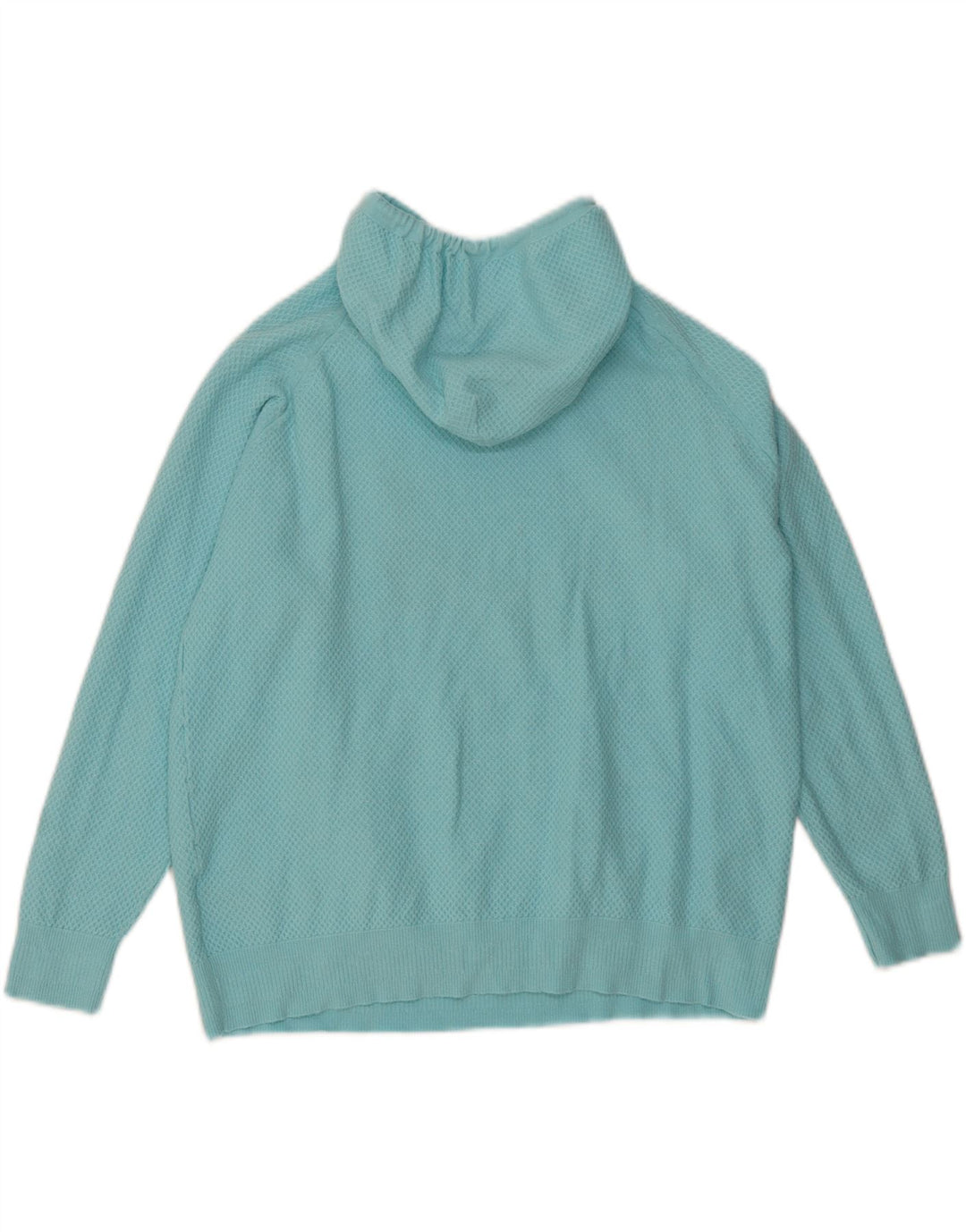 MARKS & SPENCER Oversized sweater sweater til kvinder UK 14 Medium turkis