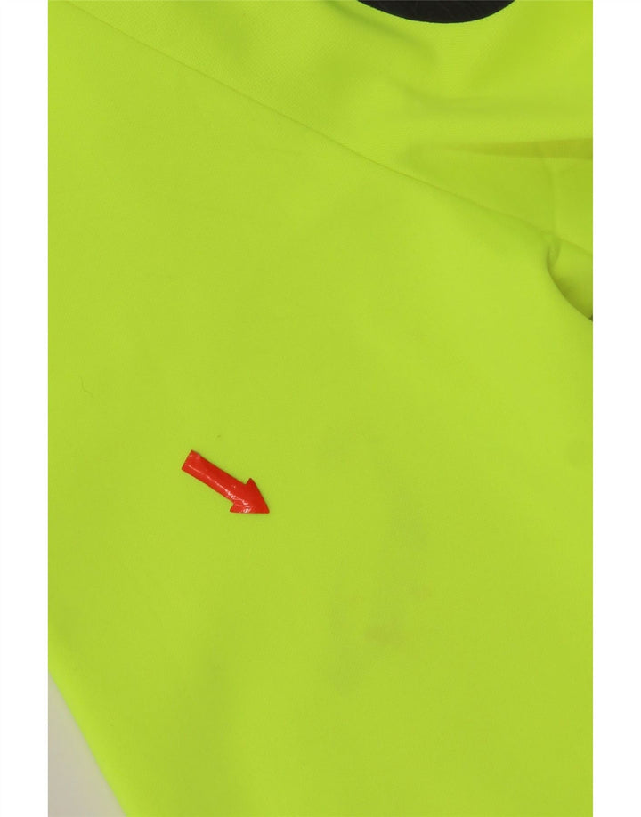 Nike Herre Dri Fit Grafisk Hoodie Jumper Lille grøn polyester