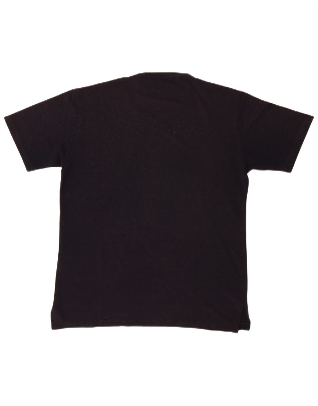Trussardi Dame T-Shirt Top UK 14 Medium Navy Blue Polyester