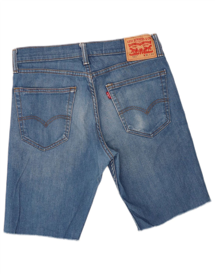 Levi's Herre 511 denimshorts W31 Medium Blue
