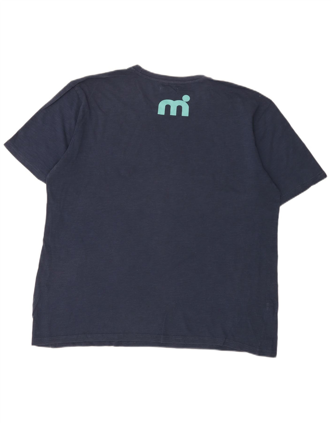 Mistral Herre Grafisk T-Shirt Top 2XL Navy Blue