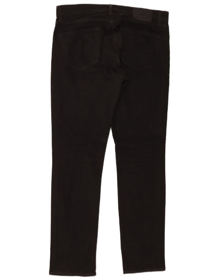 Levi's Herre 511 Slim Jeans W34 L32 Sort Bomuld