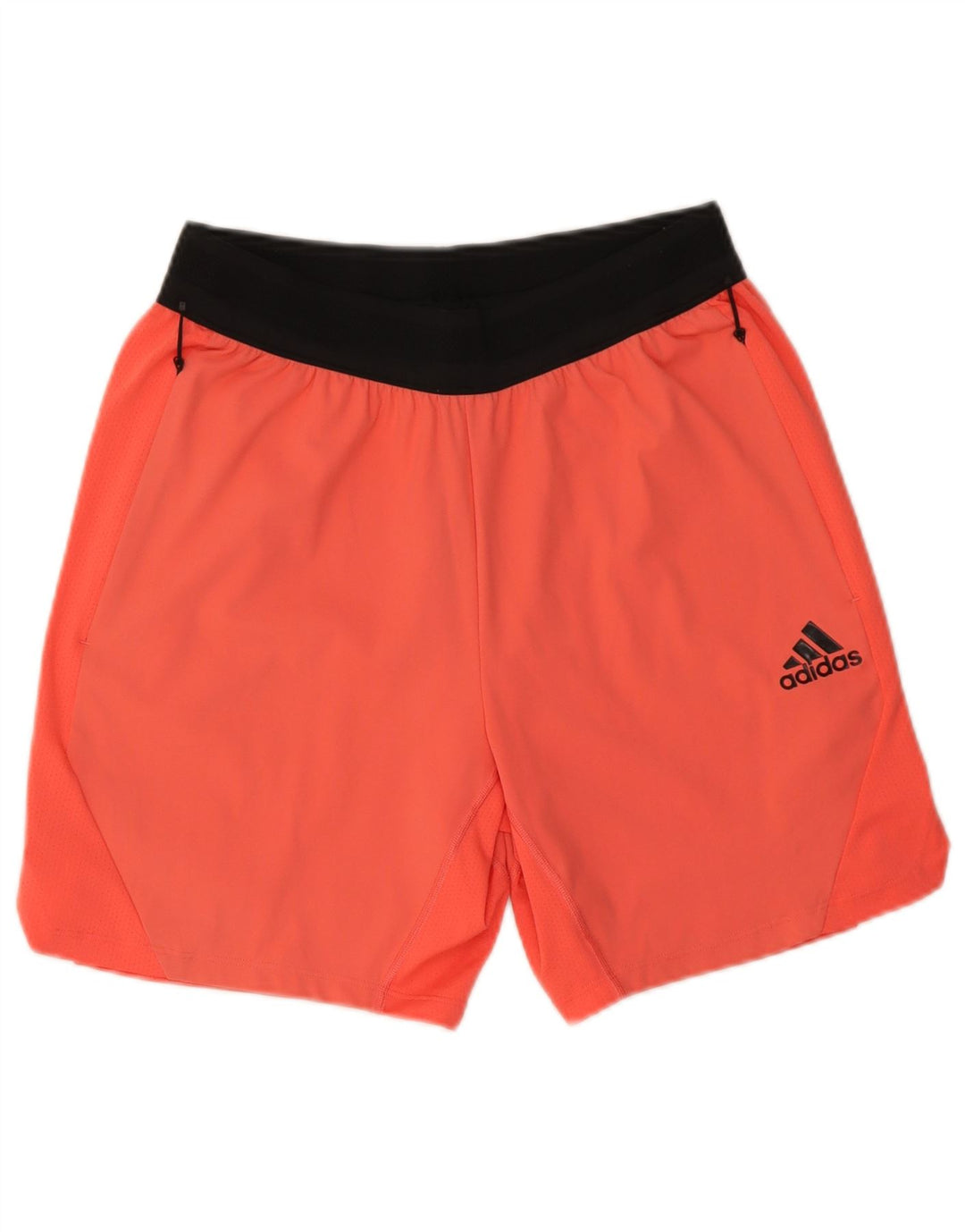 Adidas Herre Sportshorts Medium Orange Colourblock Nylon