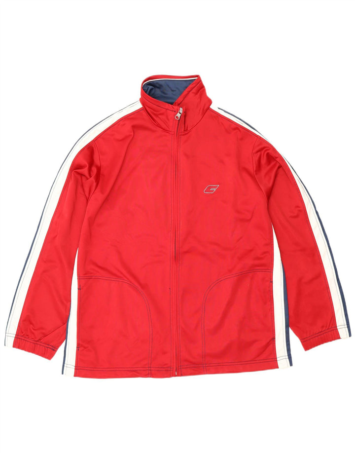 F.LLI Campagnolo Herre træningsdragt Topjakke Medium Rød Colourblock Polyester