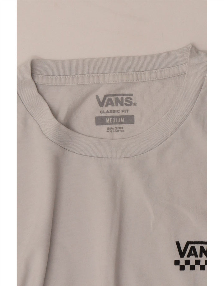 Vans Herre Classic Fit T-Shirt Top Medium Grey Bomuld
