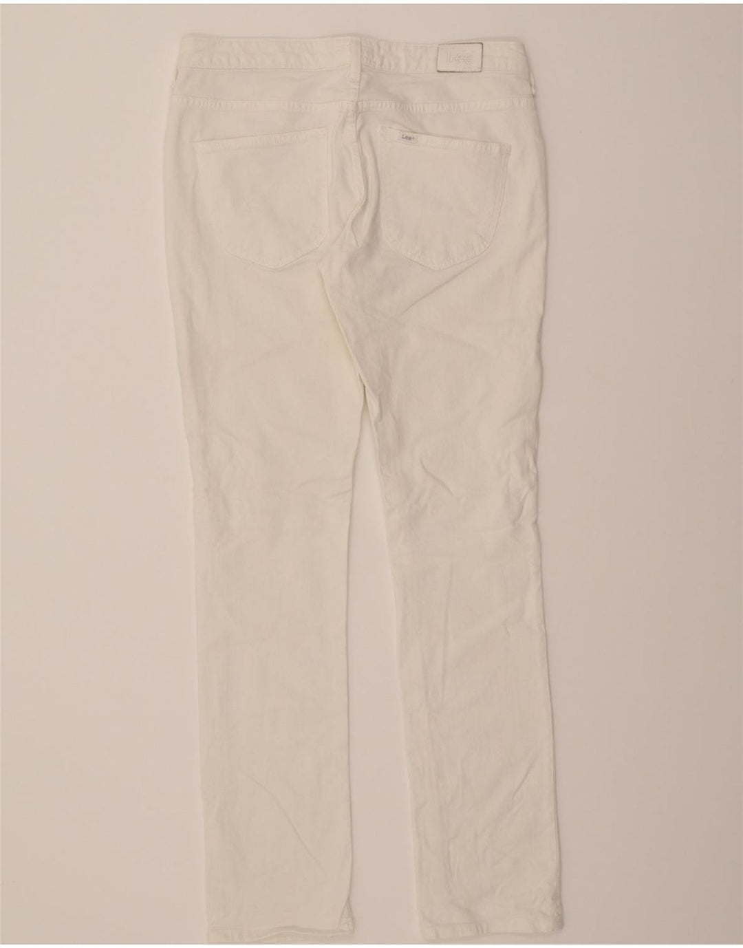 LEE Womens Norma Slim Jeans W33 L33 White Cotton Vintage Lee and Second-Hand Lee from Messina Hembry 