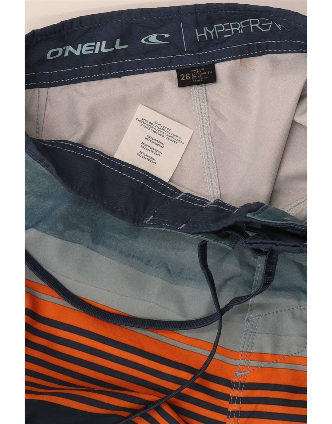 O'Neill Herre grafiske svømmeshorts XS Flerfarvet stribet polyester