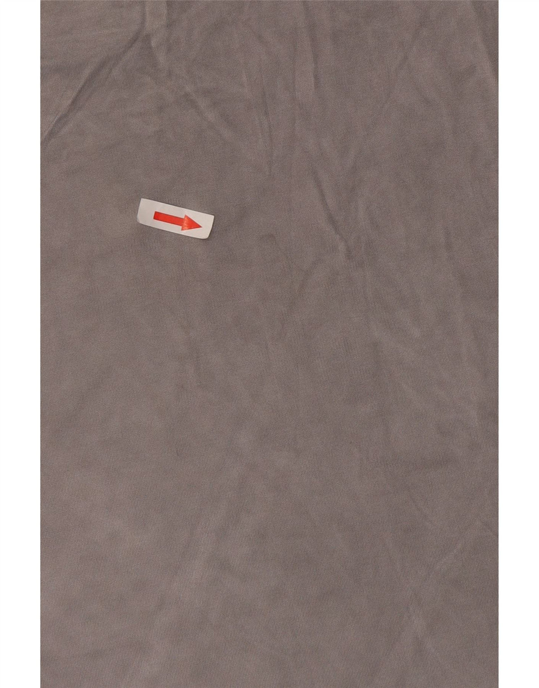 Calvin Klein Dame Crop T-Shirt Top UK 14 Medium Grey Rayon
