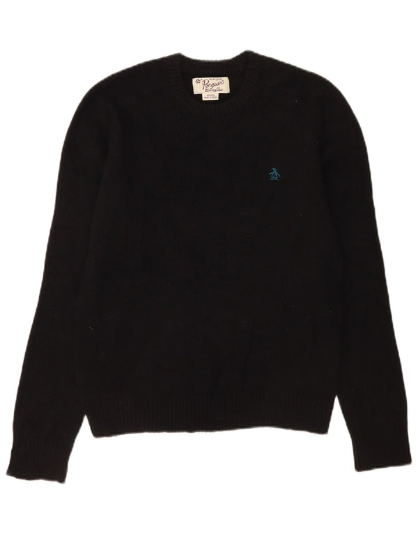 Penguin Womens Bolero Jumper UK 12 Medium Sort lammeuld