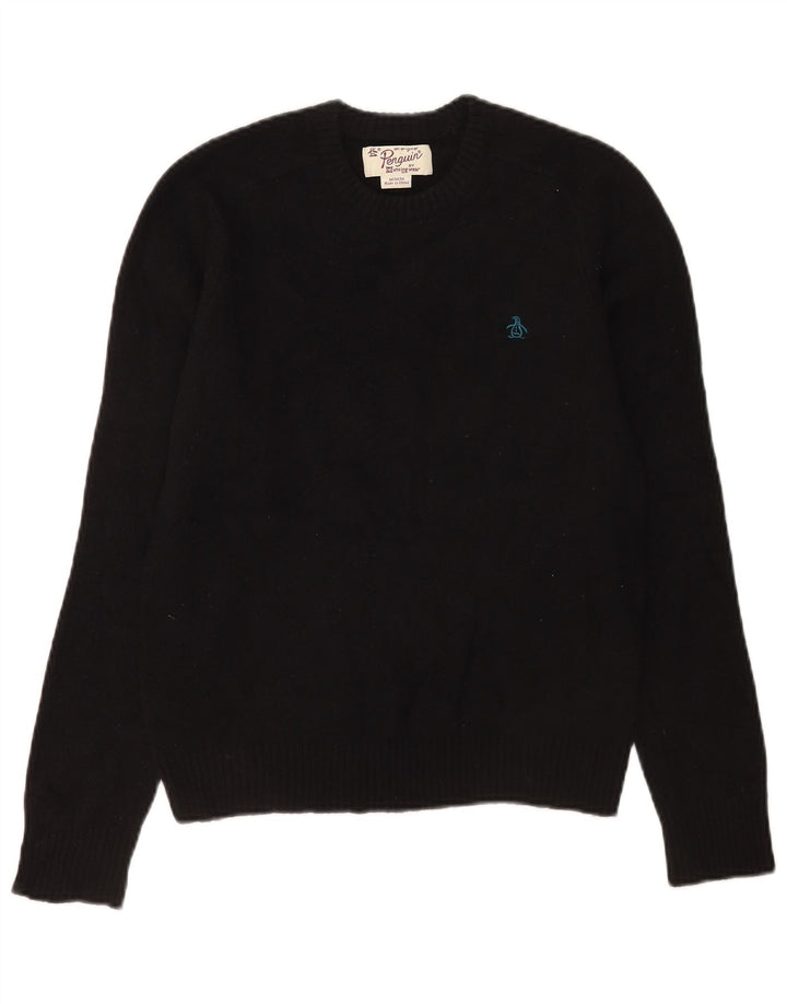 Penguin Womens Bolero Jumper UK 12 Medium Sort lammeuld