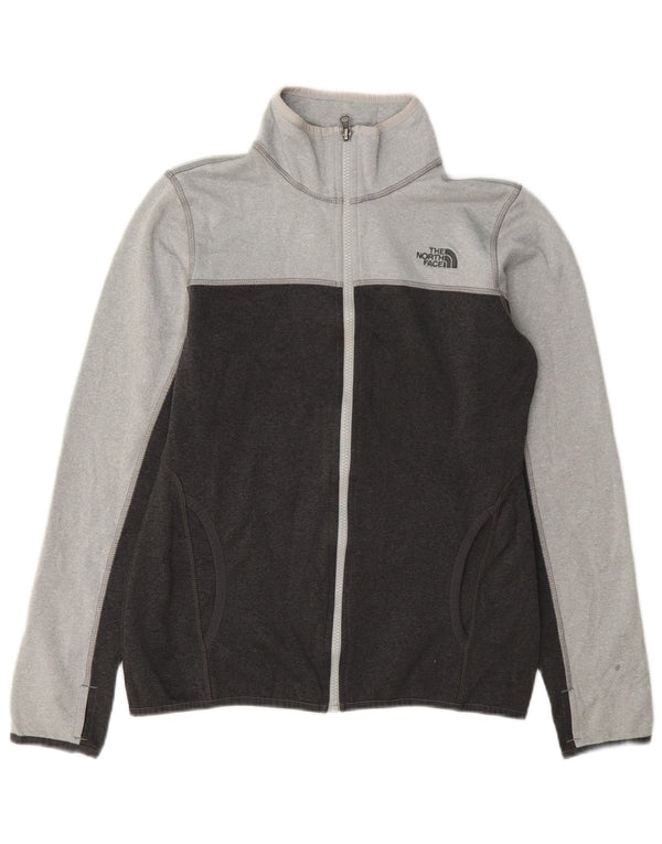 The North Face Dame træningsdragt Top Jacket UK 10 Small Grey Colourblock