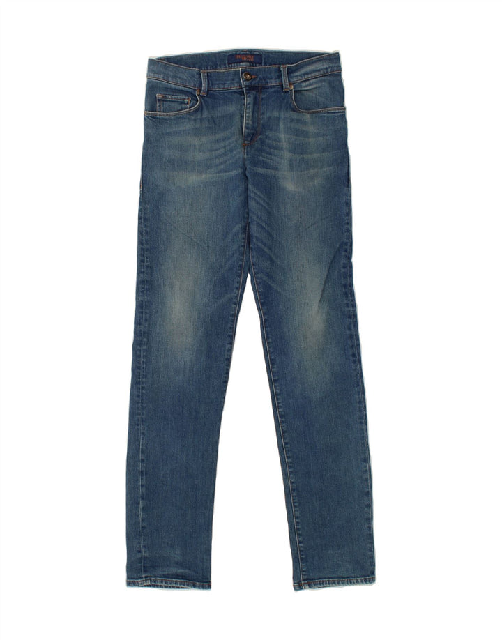 TRUSSARDI Womens Straight Jeans W32 L34  Blue Vintage Trussardi and Second-Hand Trussardi from Messina Hembry 