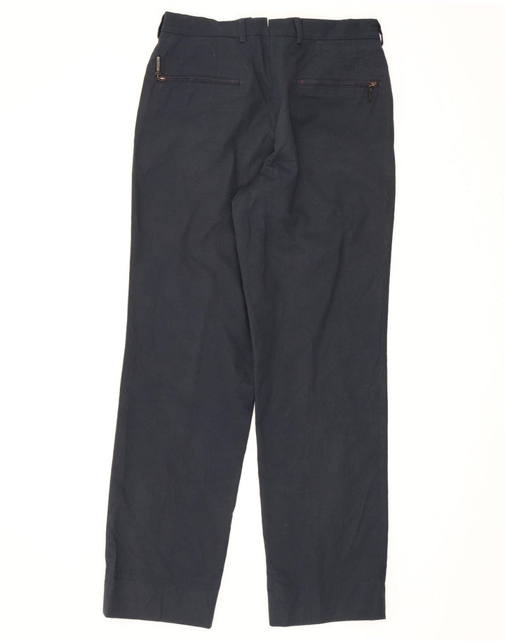 Massimo Dutti Herre Regular Chino Bukser Medium W31 L29 Marineblå Bomuld