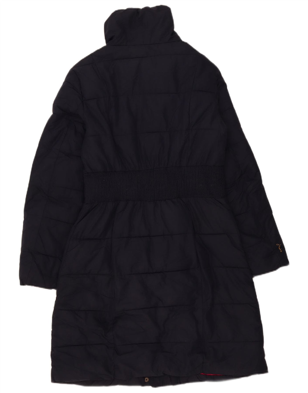Joules Dame Polstret Frakke UK 12 Medium Navy Blue Polyester
