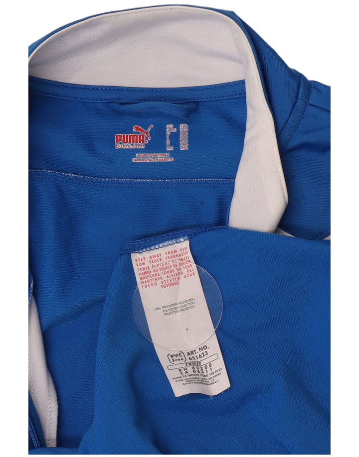 Puma Træningsdragt Topjakke til mænd 2XL Blå Colourblock Polyester