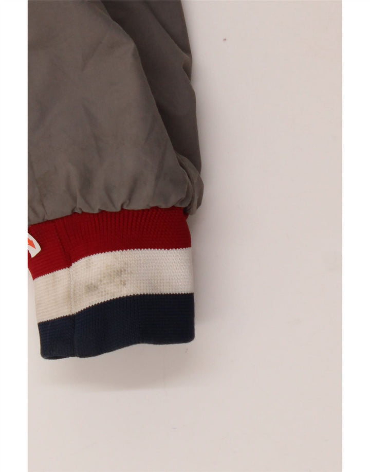 NORTH SAILS Herre grafisk bomberjakke UK 42 XL Grå Colourblock Polyamid