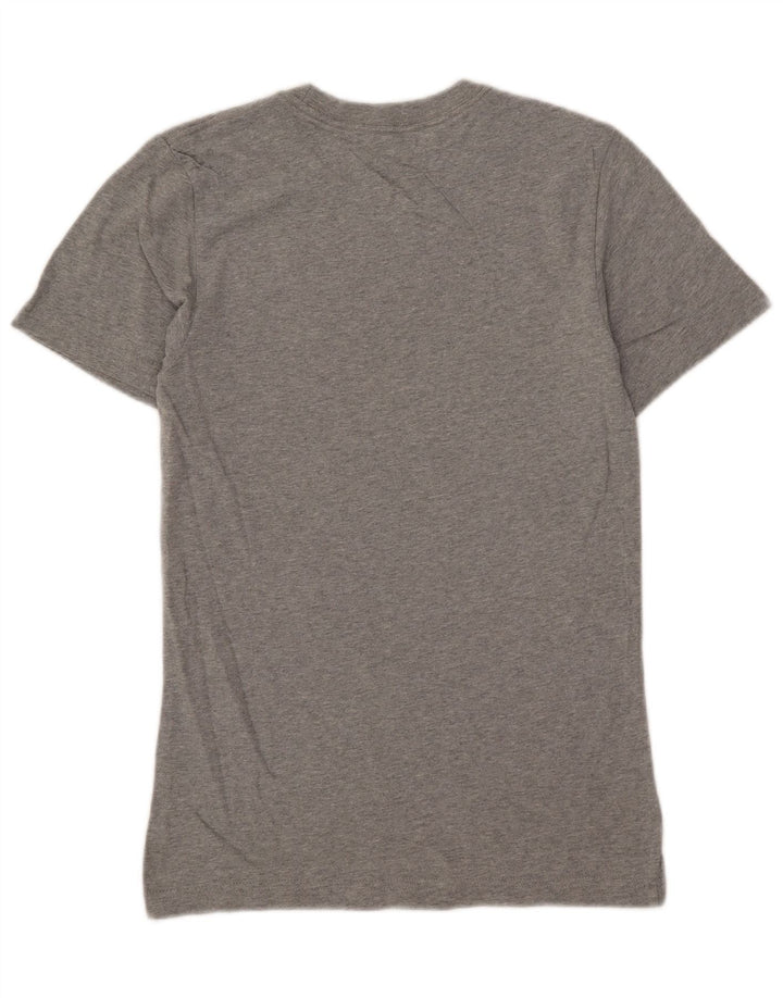 Nike Herre Slim Fit Grafisk T-Shirt Top Lille Grå Flecked