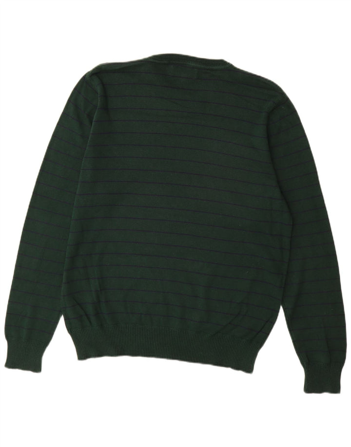 MARKS & SPENCER Herre Blue Harbor Crew Neck sweater mellemgrøn