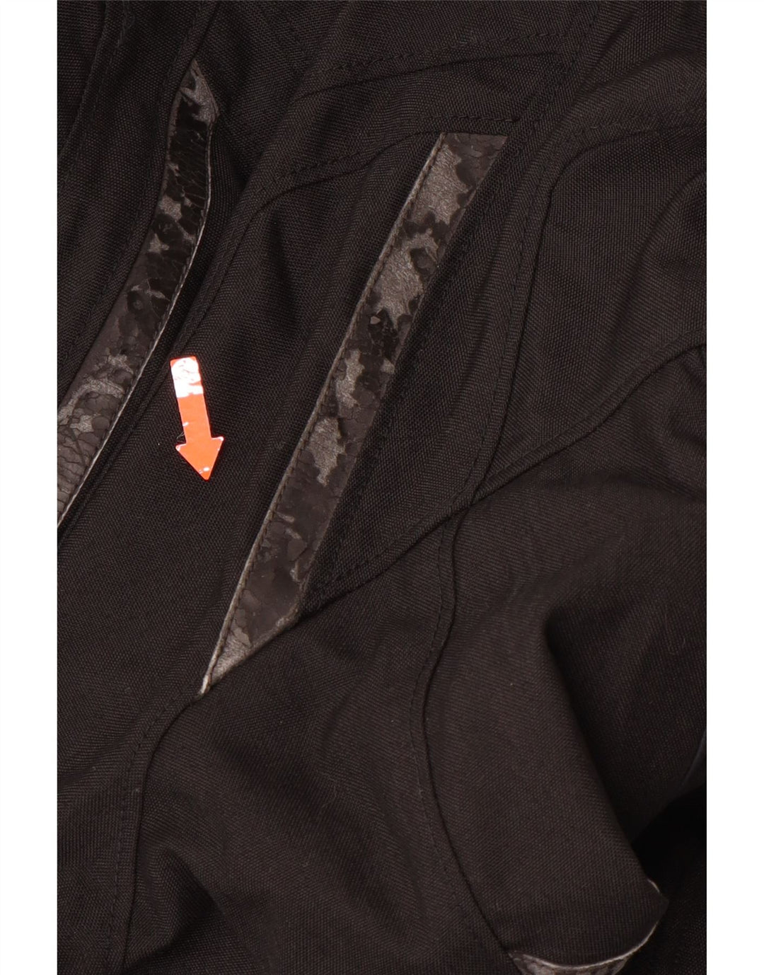 DAINESE Herre grafisk racerjakke EU 56 XL Sort Nylon