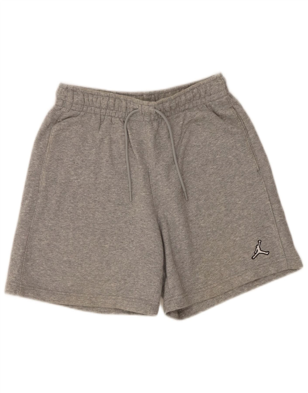Jordan Sportsshorts til mænd, små grå flækkede bomuld