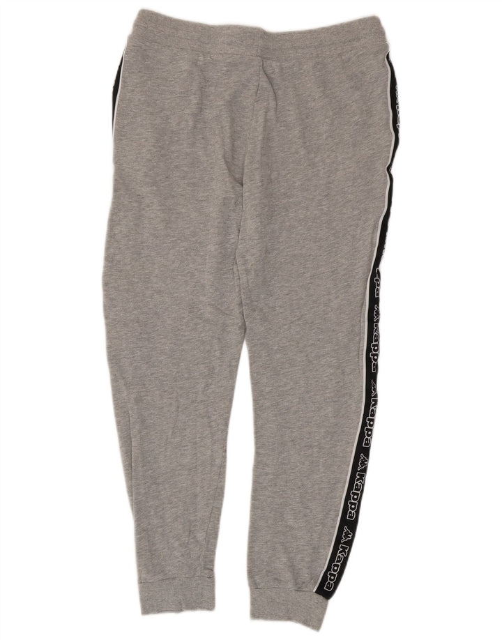 KAPPA Herre grafisk træningsdragt Bukser Joggers Medium Grey Colourblock