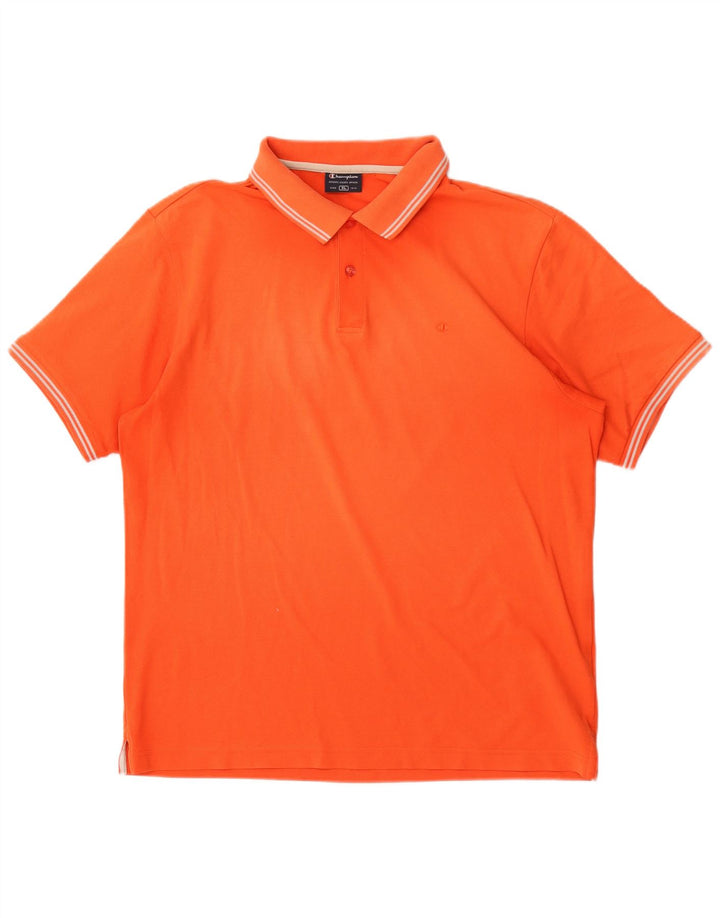 Champion herre poloshirt XL orange