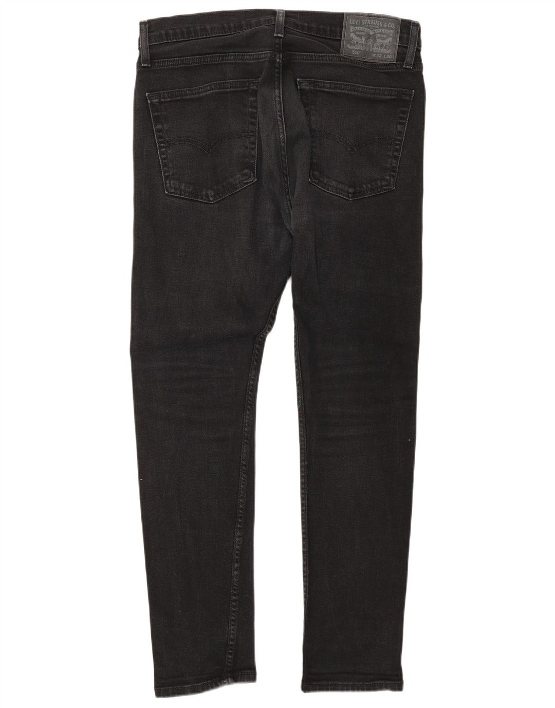 Levi's Mens 510 Skinny Jeans W32 L30 Grå Bomuld