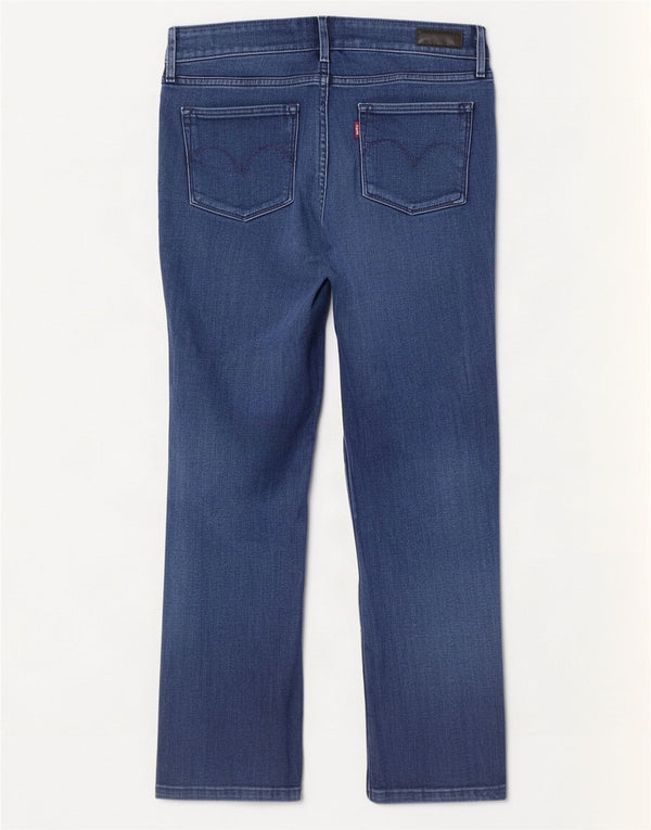 Levi's Womens Slight Curve Classic Rise Slim Jeans US 4 Small W27 L27 Blue
