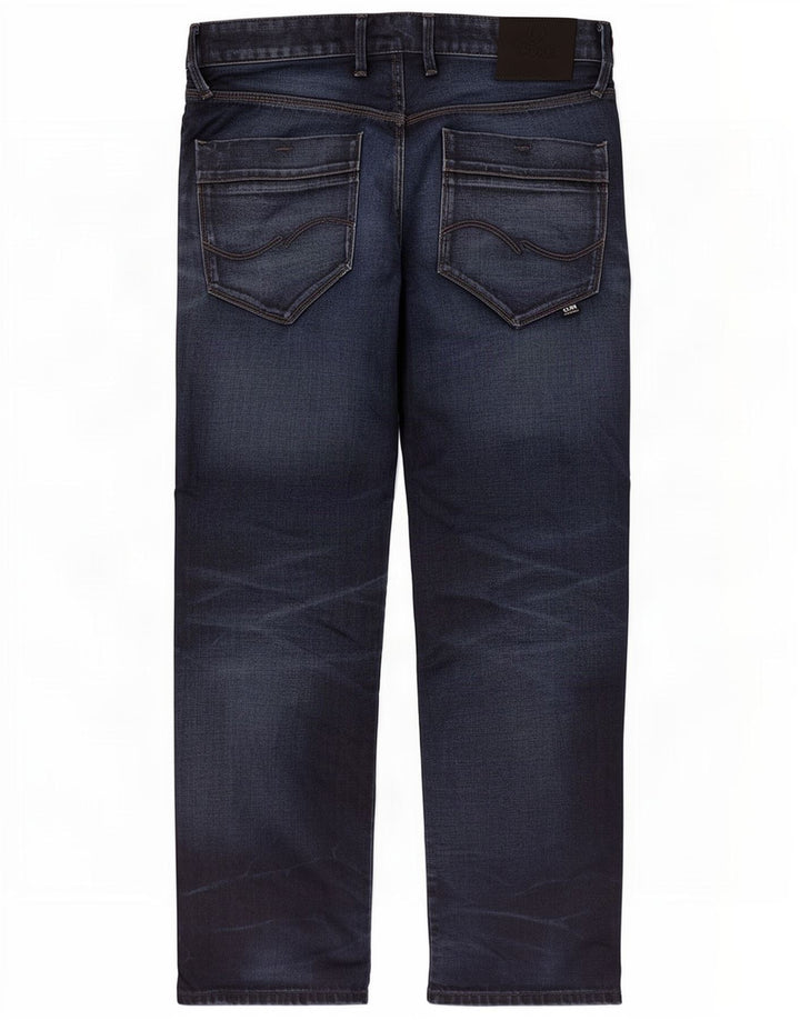 Jack & Jones Herre Slim Jeans W33 L32 Blå Bomuld