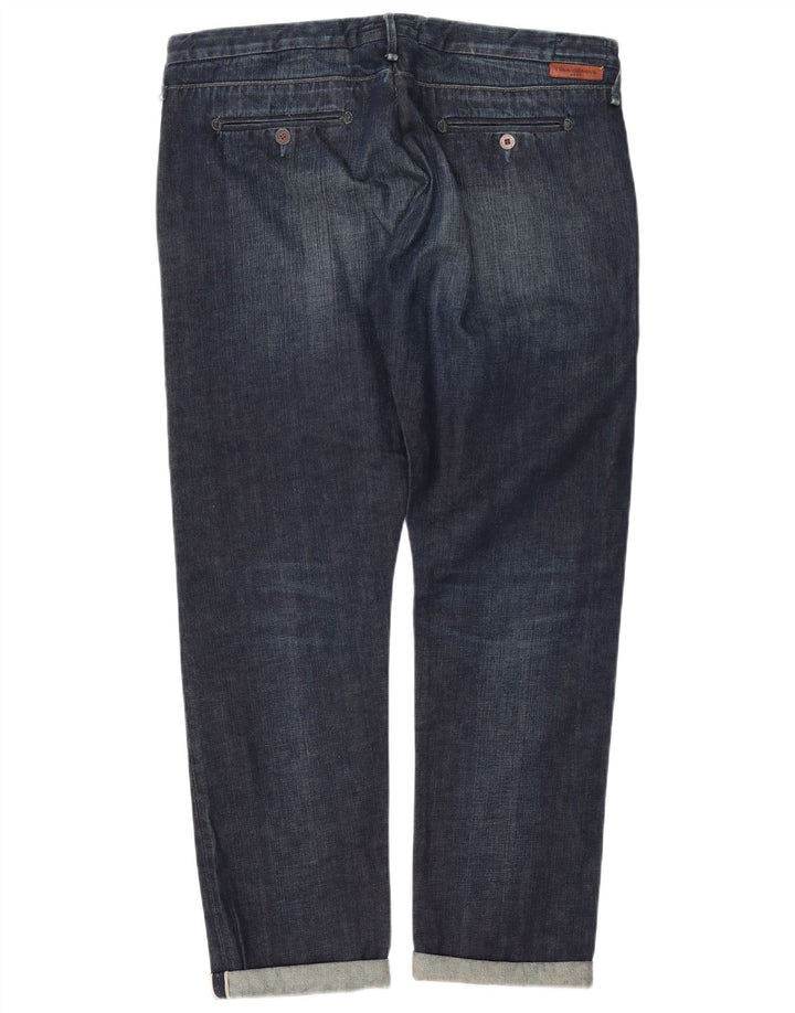 VISCONTI Straight Jeans til mænd IT 54 2XL W38 L32 Blå Bomuld