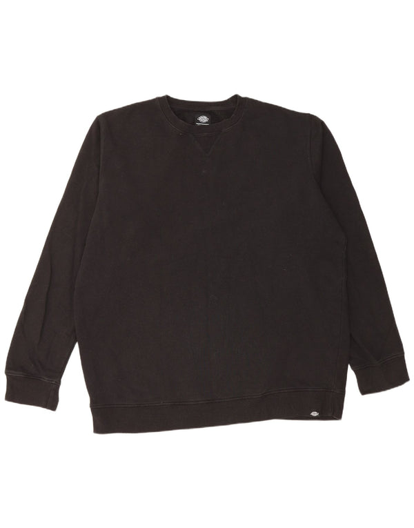 Dickies Herre Sweatshirt Jumper 2XL Sort Bomuld