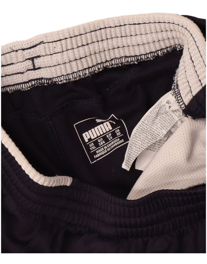 Puma træningsdragt bukser til kvinder UK 14 Medium marineblå polyester