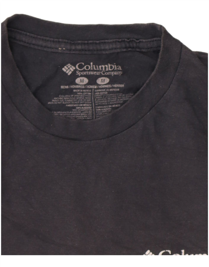 Columbia Herre grafisk T-shirt top mellemgrå bomuld