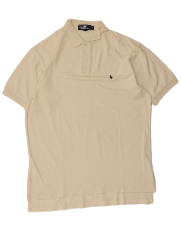 Polo Ralph Lauren Herre poloshirt Medium Off White Bomuld