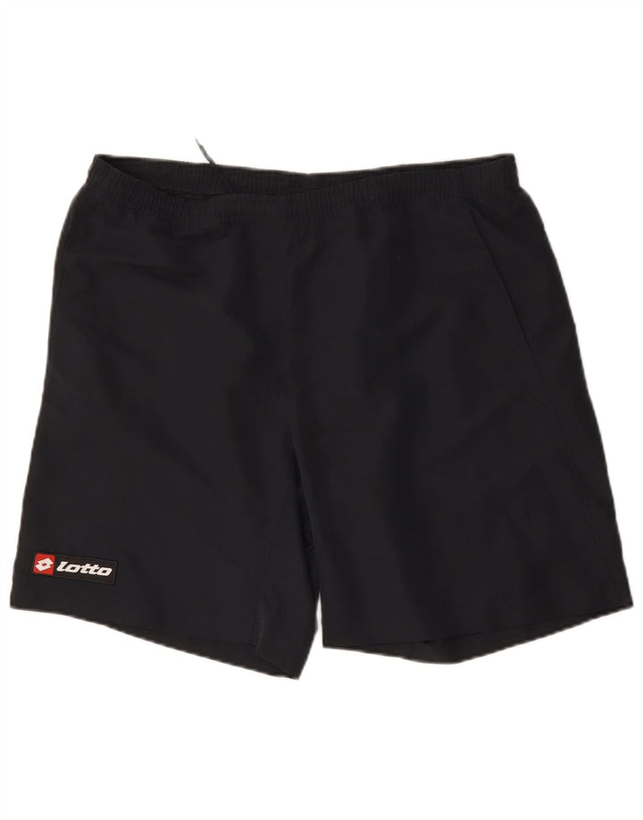 Lotto Herre Sportshorts Large Navy Blue Polyester