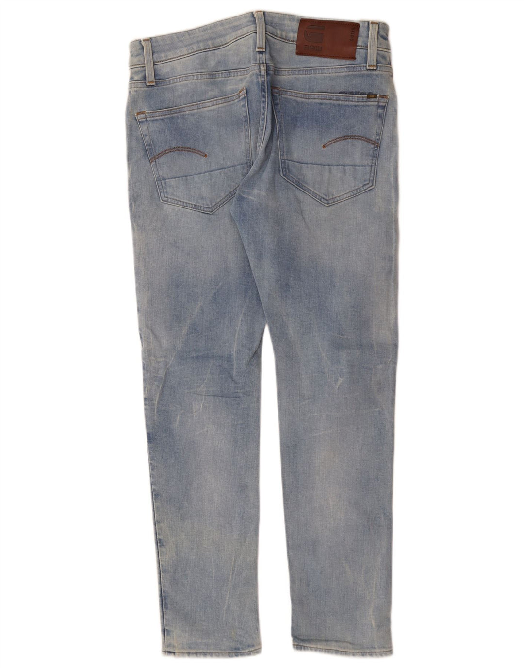 G-Star Herre 3301 Slim Jeans W33 L30 Blå Bomuld