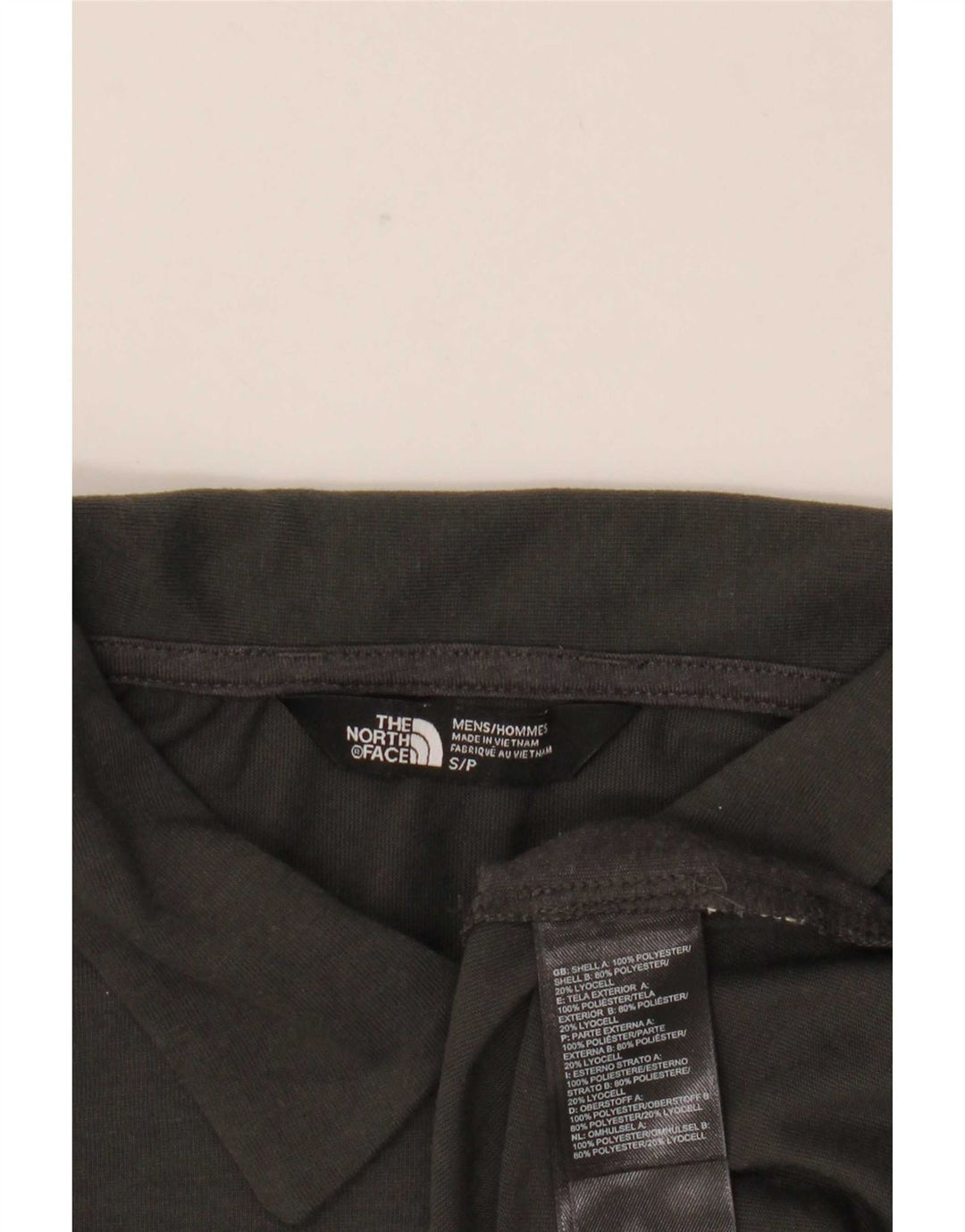 The North Face herre poloskjorte lille grå polyester