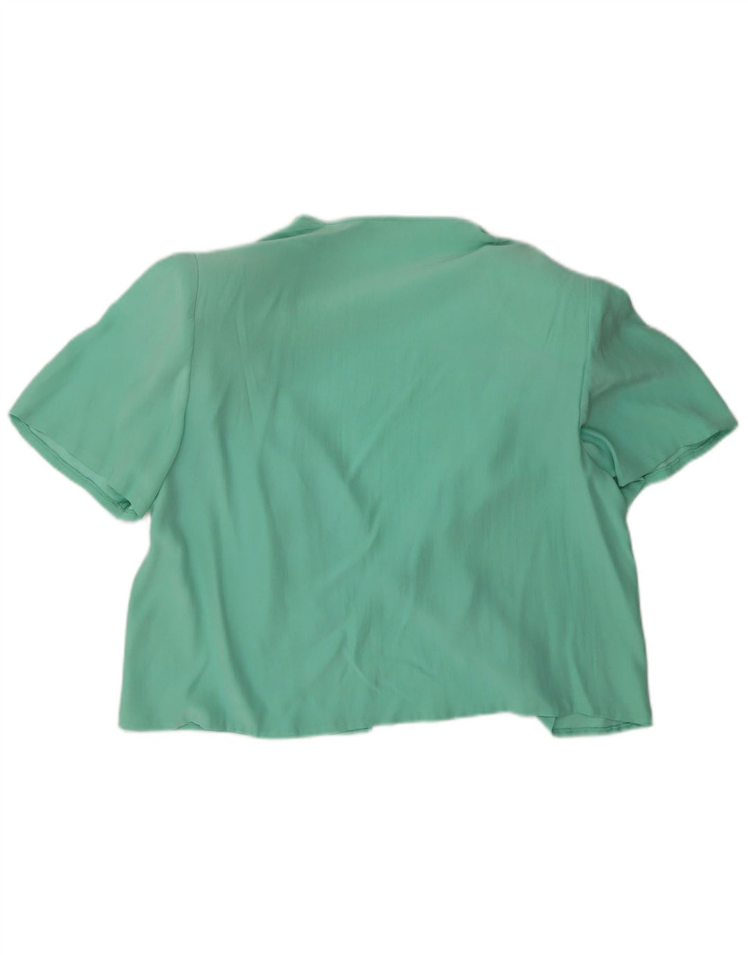 VINTAGE Womens Cardigan Top UK 18 XL Turquoise