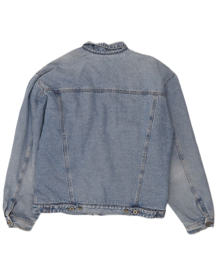 Paddocks Herre Sherpa Denimjakke IT 52/54 XL Blå Bomuld
