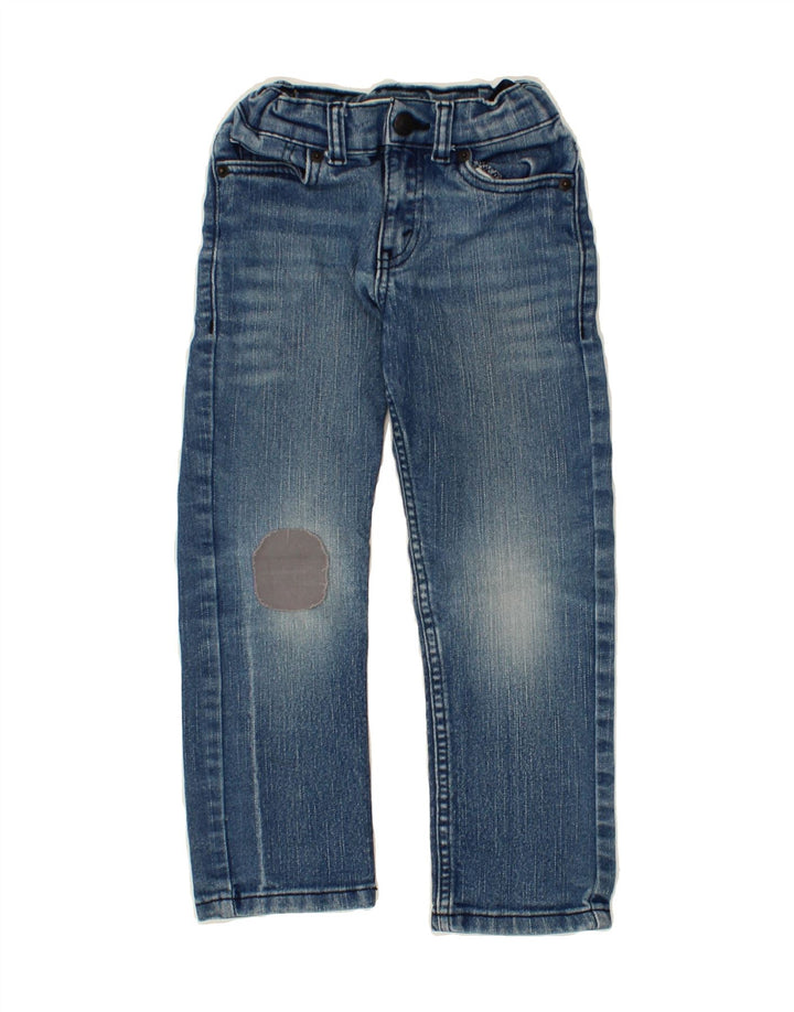 LEVI'S Boys Straight Jeans 4-5 Years W20 L18 Blue Cotton Vintage Levi's and Second-Hand Levi's from Messina Hembry 