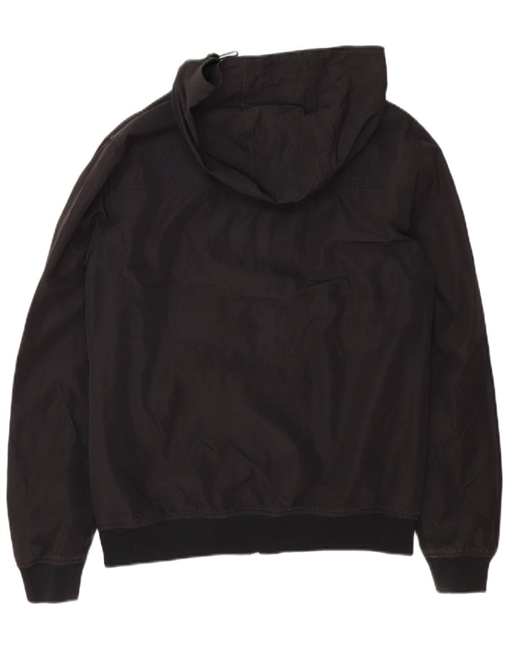 JACK & JONES Bomberjakke med hætte til mænd UK 38 Medium Sort