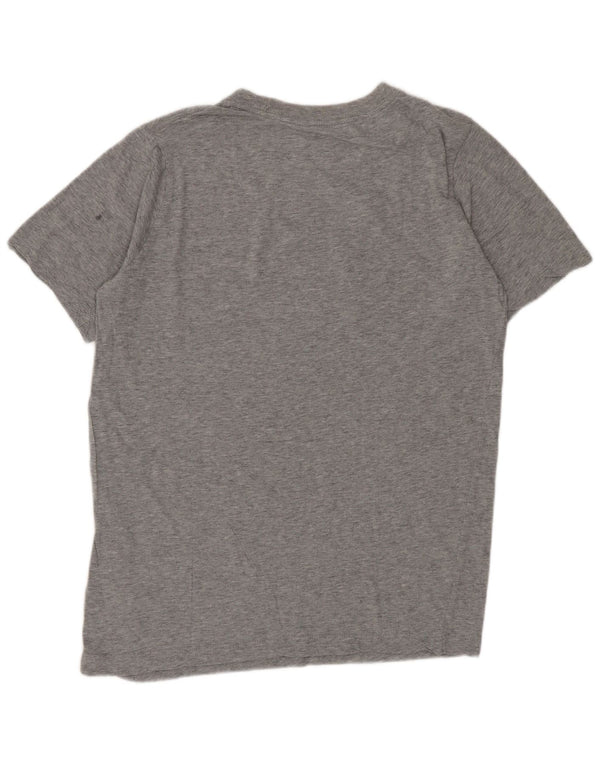 Nike drenge grafisk t-shirt top 13-14 år XL grå bomuld