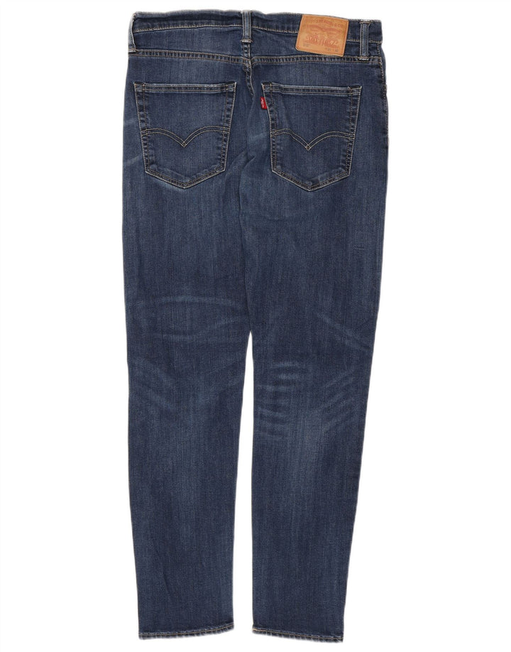 LEVI'S Herre 512 Tapered Slim Jeans W31 L32 Blå