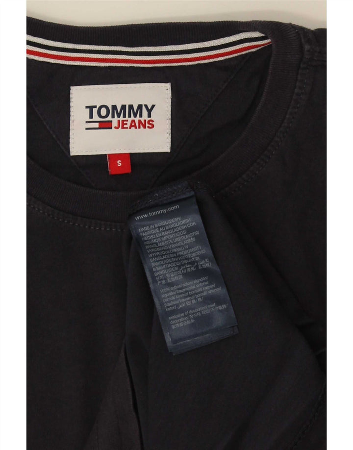 Tommy Hilfiger Herre T-shirt Top Lille marineblå bomuld