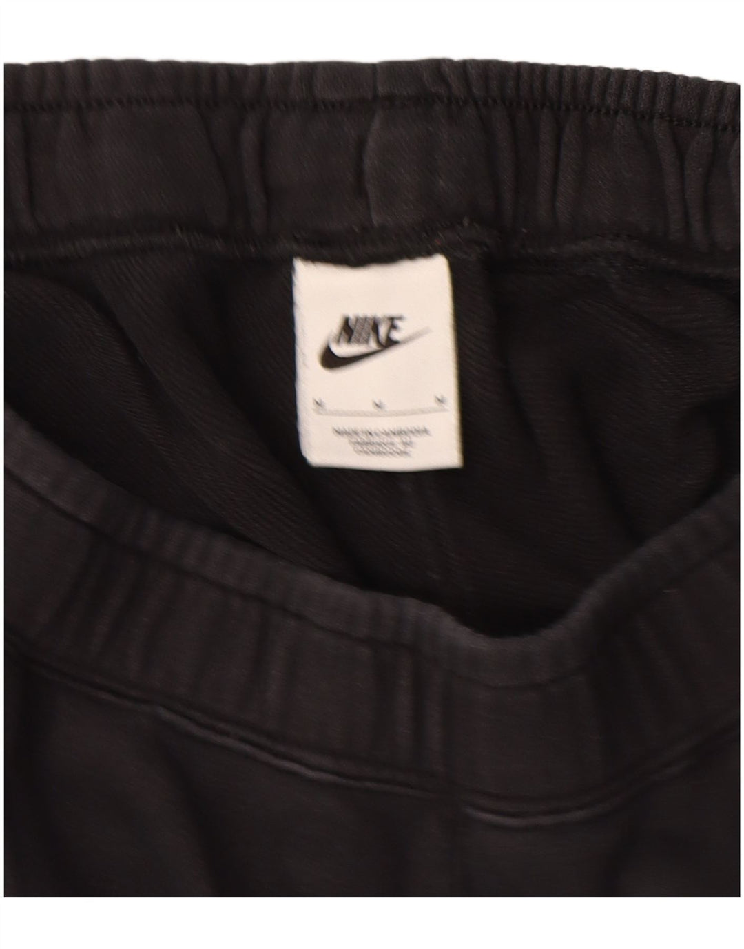 Nike Herre grafiske sportsshorts Medium Sort Bomuld