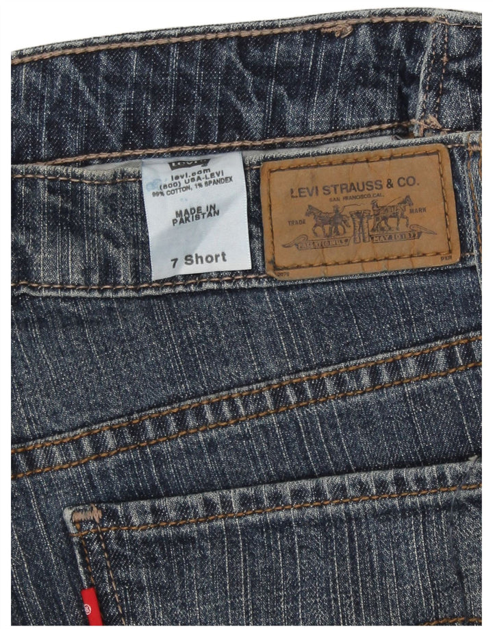 Levi's Dame Skinny Jeans US 7 Medium W30 L30 Blå Bomuld