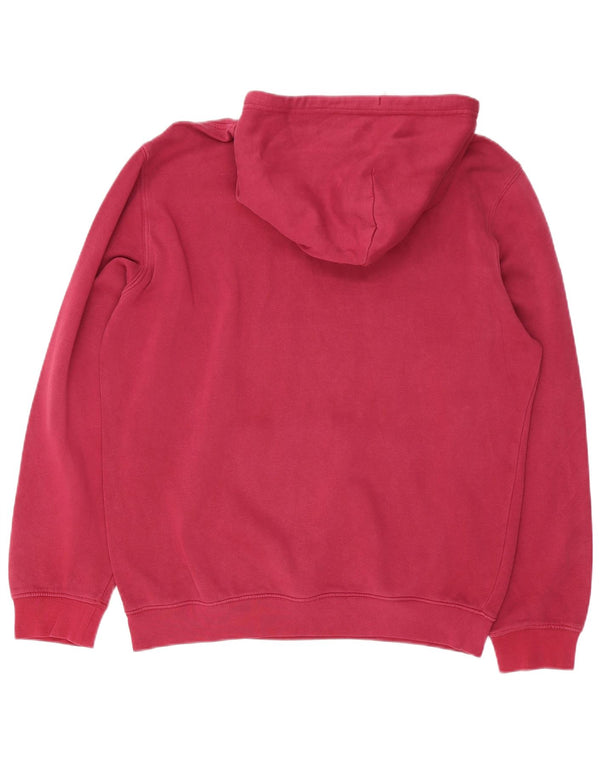 Champion Herre grafisk hættetrøje Jumper Large Pink Bomuld