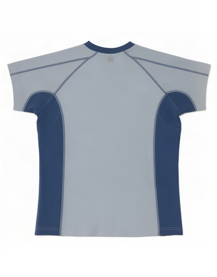Rohan Herre T-shirt Top Medium Blue Colourblock