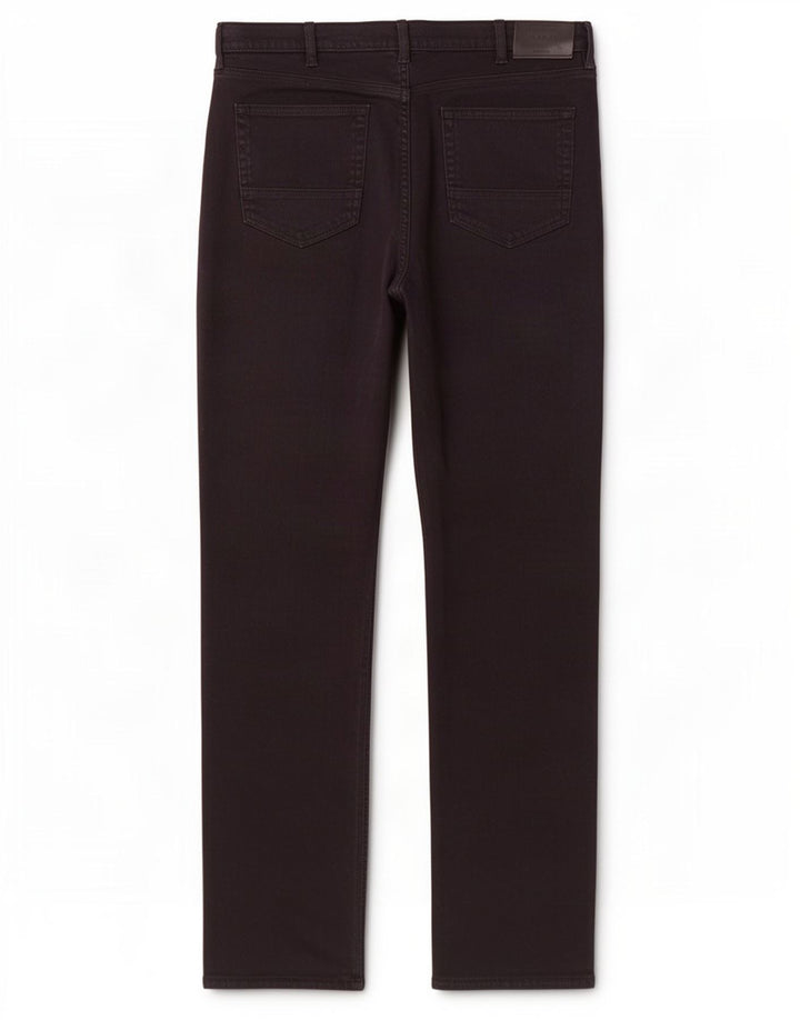 Marks & Spencer Straight Jeans til mænd W36 L33 Sort bomuld